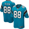 Image of Greg Olsen Carolina Panthers Youth Alternate Game Jersey - Panther Blue 2019