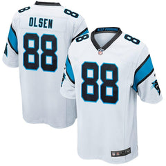 Greg Olsen Carolina Panthers Youth Game Jersey - White 2019