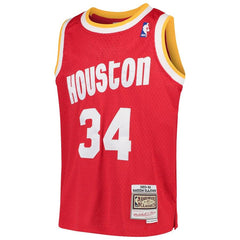 Hakeem Olajuwon Houston Rockets Mitchell & Ness Youth Swingman Throwback Jersey – Red 2019