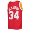 Image of Hakeem Olajuwon Houston Rockets Mitchell &amp; Ness Youth Swingman Throwback Jersey – Red 2019