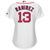 Image of Hanley Ramirez Boston Red Sox Majestic Women's Cool Base Player Jersey - White 2019