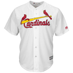 Harrison Bader St. Louis Cardinals Majestic Home Official Cool Base Jersey - White 2019