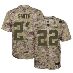 Harrison Smith Minnesota Vikings Youth Salute to Service Game Jersey - Camo 2019