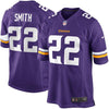 Image of Harrison Smith Minnesota Vikings Youth Team Color Game Jersey - Purple 2019
