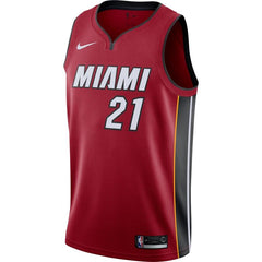 Hassan Whiteside Miami Heat Replica Swingman Jersey - Statement Edition – Red 2019