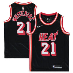 Hassan Whiteside Miami Heat Youth Hardwood Classics Swingman Jersey – Black 2019