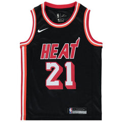 Hassan Whiteside Miami Heat Youth Hardwood Classics Swingman Jersey – Black 2019