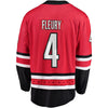 Image of Haydn Fleury Carolina Hurricanes Breakaway Player Jersey – Red 2019