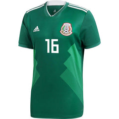 Hector Herrera Mexico National Team Youth Home Replica Jersey - Green 2019