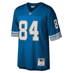 Herman Moore Detroit Lions Mitchell & Ness 1996 Retired Player Replica Jersey - Blue 2019