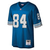 Image of Herman Moore Detroit Lions Mitchell &amp; Ness 1996 Retired Player Replica Jersey - Blue 2019