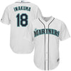 Image of Hisashi Iwakuma Seattle Mariners Majestic Cool Base Player Jersey - White 2019