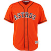 Image of Houston Astros Dallas Keuchel Majestic Official Cool Base Player Jersey - Orange 2019