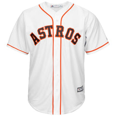 Houston Astros Majestic Official  Cool Base Jersey - White 2019