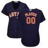 Image of Houston Astros Majestic Women's Cool Base Alternate Jersey - Navy 2019