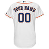 Image of Houston Astros Majestic Women's Cool Base Custom Jersey - White 2019