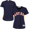 Image of Houston Astros Majestic Women's Cool Base Jersey - Navy 2019