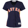 Image of Houston Astros Majestic Women's Cool Base Jersey - Navy 2019
