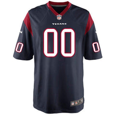 Houston Texans Custom Game Jersey - Navy 2019