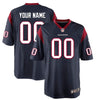 Image of Houston Texans Custom Game Jersey - Navy 2019