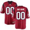 Image of Houston Texans Customized Alternate Game Jersey - Red 2019