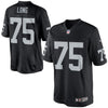 Image of Howie Long Oakland Raiders Retired Player Limited Jersey - Black 2019