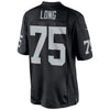 Image of Howie Long Oakland Raiders Retired Player Limited Jersey - Black 2019