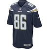 Image of Hunter Henry Los Angeles Chargers Game Jersey - Navy 2019