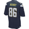 Image of Hunter Henry Los Angeles Chargers Youth Game Jersey - College Navy 2019