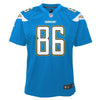 Image of Hunter Henry Los Angeles Chargers Youth Game Jersey - Powder Blue 2019