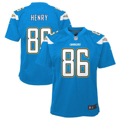 Hunter Henry Los Angeles Chargers Youth Game Jersey - Powder Blue 2019