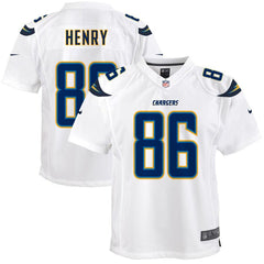 Hunter Henry Los Angeles Chargers Youth Game Jersey - White 2019