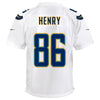 Image of Hunter Henry Los Angeles Chargers Youth Game Jersey - White 2019