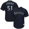 Image of Ichiro Suzuki Seattle Mariners Majestic Official Cool Base Player Jersey – Navy 2019
