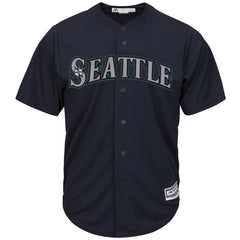 Ichiro Suzuki Seattle Mariners Majestic Official Cool Base Player Jersey – Navy 2019