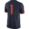 Image of Illinois Fighting Illini Game Football Jersey – Navy 2019