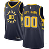 Image of Indiana Pacers Swingman Custom Jersey Navy - Icon Edition 2019