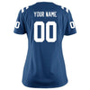 Image of Indianapolis Colts Women's Custom Game Jersey - Royal 2019