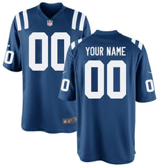 Indianapolis Colts Youth Custom Game Jersey - Royal 2019