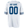 Image of Indianapolis Colts Youth Customized Alternate Game Jersey – White 2019