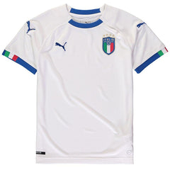 Italy National Team Puma Youth Replica Away Jersey – White 2019