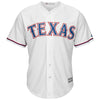 Image of Ivan Rodriguez Texas Rangers Majestic Home Official Cool Base Replica Player Jersey - White 2019