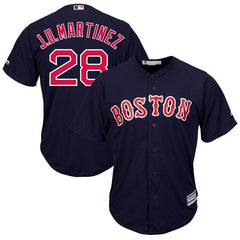 J.D. Martinez Boston Red Sox Majestic Alternate Official Cool Base Player Jersey - Navy 2019