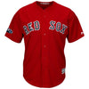 Image of J.D. Martinez Boston Red Sox Majestic Postseason Alternate Cool Base Player Jersey – Scarlet 2019