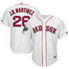 Image of J.D. Martinez Boston Red Sox Majestic World Series Champions Home Cool Base Player Jersey – White 2019