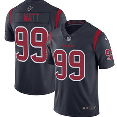 J.J. Watt Houston Texans Color Rush Vapor Limited Jersey – Navy 2019