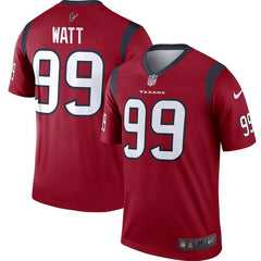 J.J. Watt Houston Texans Legend Player Jersey – Red 2019