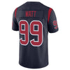 Image of J.J. Watt Houston Texans Vapor Untouchable Color Rush Limited Player Jersey - Navy 2019