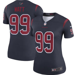 J.J. Watt Houston Texans Women's Color Rush Legend Jersey – Navy 2019