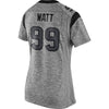 Image of J.J. Watt Houston Texans Women's Gridiron Gray Limited Jersey - Gray 2019
